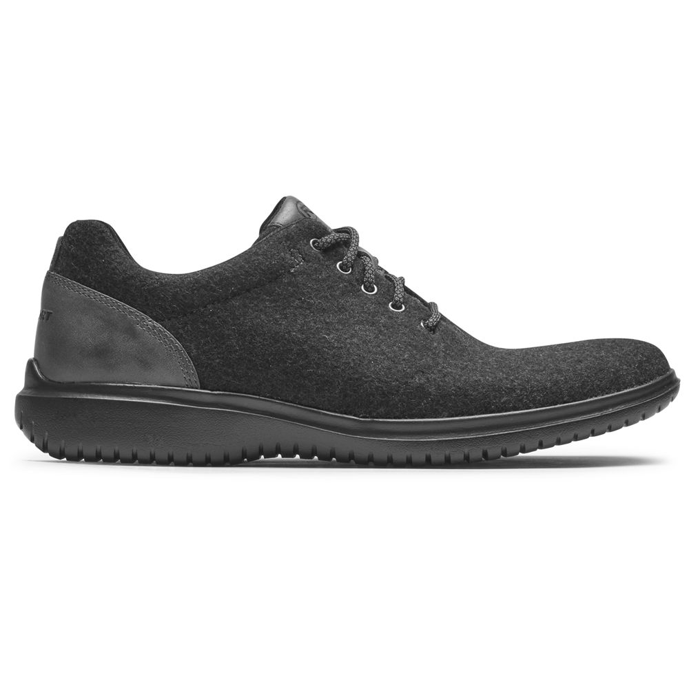 Rockport Mens Oxfords Dark Grey - Dres Sports 2 Fast Sport - UK 963-THDLPS